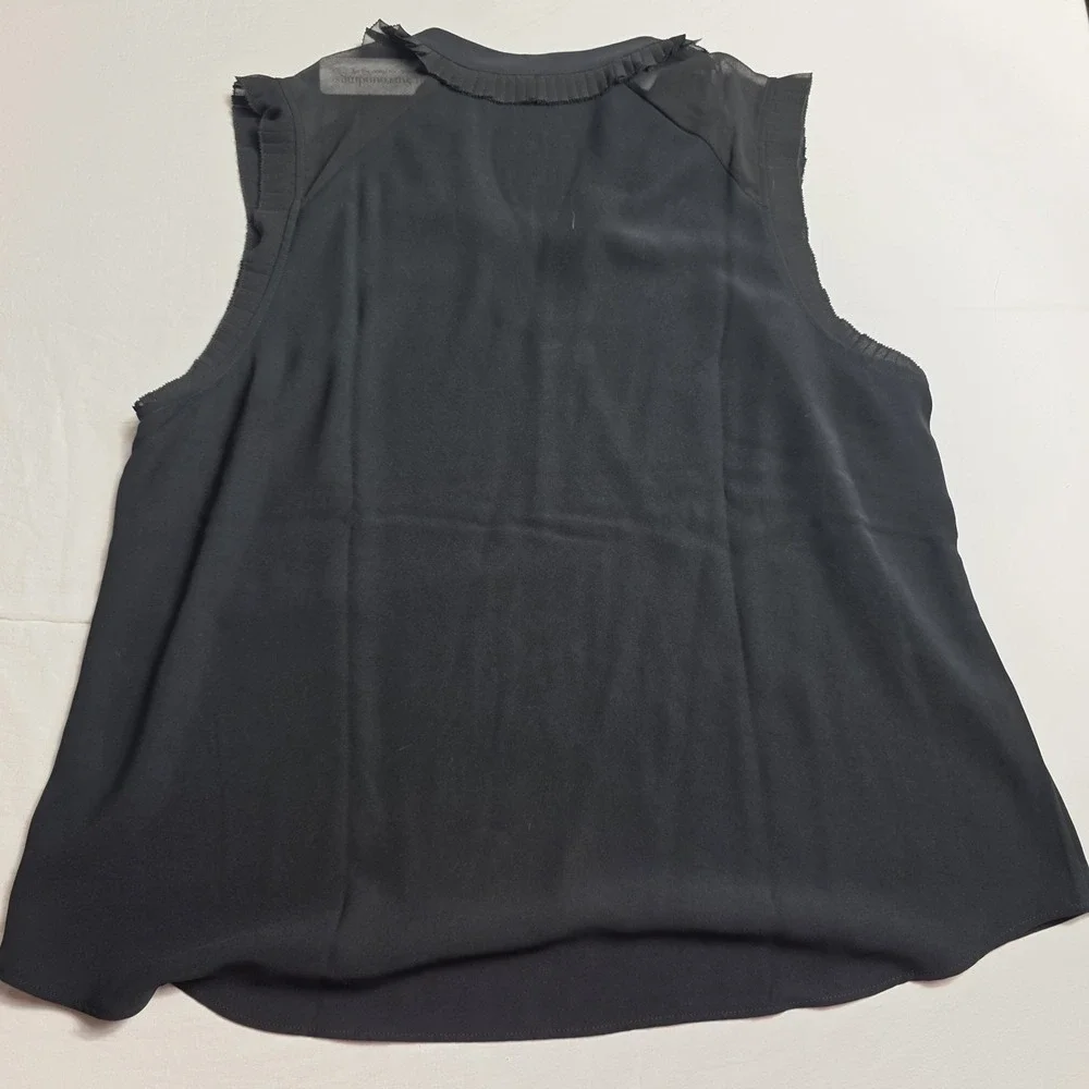 soft surroundings women's nyssa tank black 2x tags